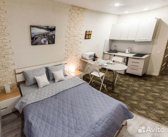 

Квартира-студия, 24 м², 1 кровать