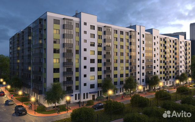 1-к квартира, 46.1 м², 6/9 эт. 1-к квартира, 46.1 м², 6/9 эт.