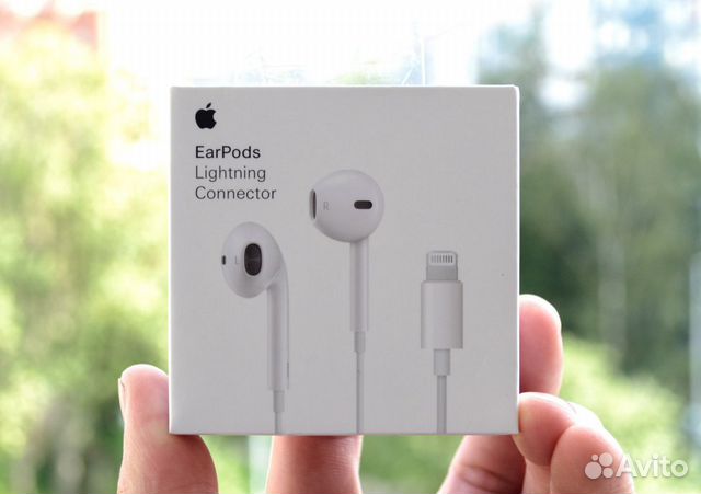 Наушники Apple EarPods (Lightning) оригинал Наушники Apple EarPods (Lightning) оригинал