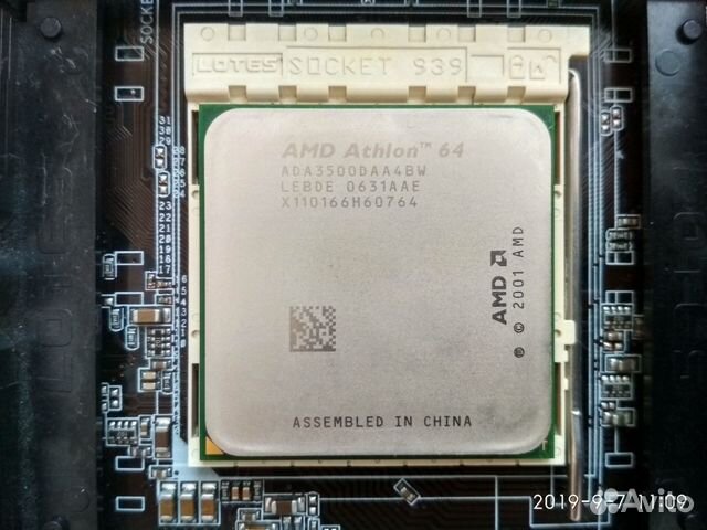 Процессор AMD Athlon 64 ADA3500DAA4BW