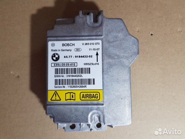 Блок управления аирбаг Bmw X1 E84 N20B20 A 2009