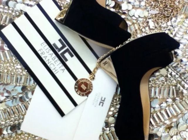 Туфли elisabetta franchi 39