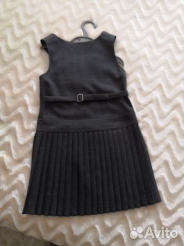 Форма школьная сарафан и жилет