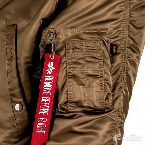 Аляска Alpha Industries N-3B regular, coyote brown