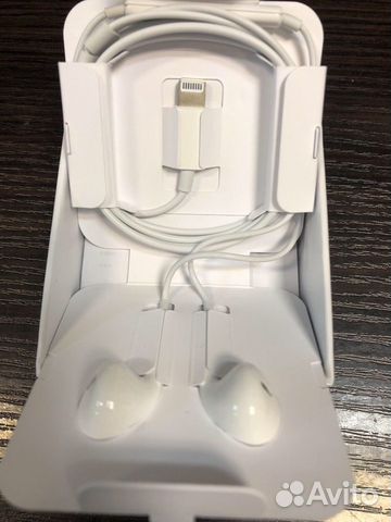 Наушники EarPods lightening Apple оригинал Наушники EarPods lightening Apple оригинал