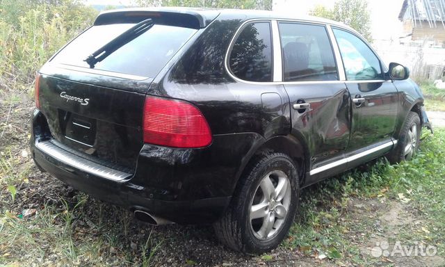 Порше Кайен S 2004г 4,5л 340 л.с черного цвета Порше Кайен S 2004г 4,5л 340 л.с черного цвета