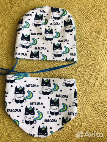 Шапочка, снуд 48 размер