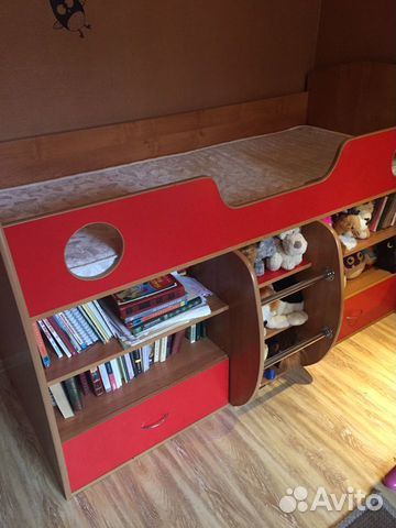 Детская кровать кораблик