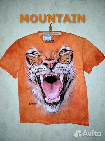 Футболка Mountain Roaring Tiger Face