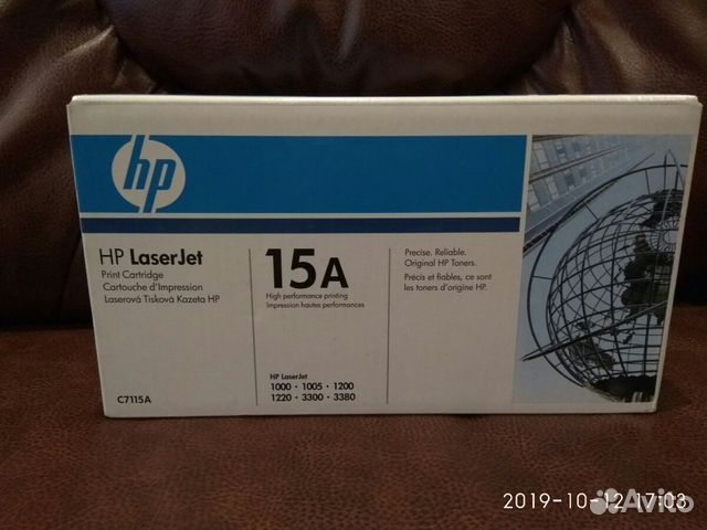 Продам 2 картриджа: HP LaserJet 15x C7115X и HP La