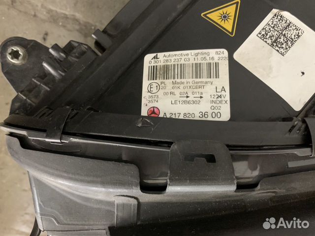 Фара левая Mercedes w217 Мерседес в217 фара W217 Фара левая Mercedes w217 Мерседес в217 фара W217