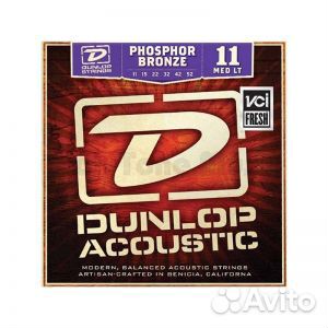84872303366 Dunlop DAP1152 Комплект струн для акустической гит