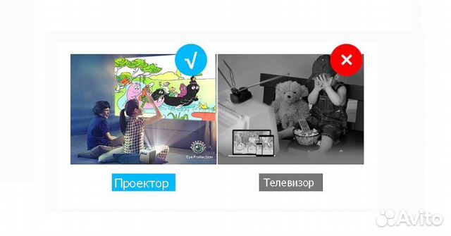 Детский проектор для кино и мультиков