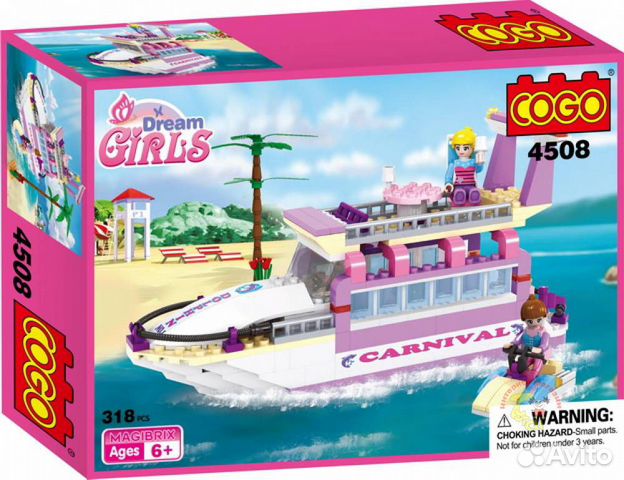 Конструктор cogo Dream Girls 4508 новый