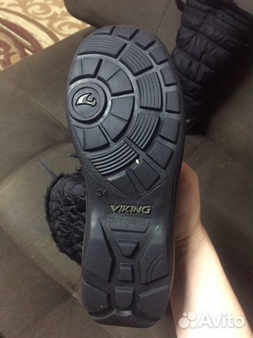 Зимние сапоги Viking, размер 34 Зимние сапоги Viking, размер 34