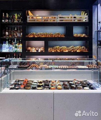 Витрина кондитерская Oventa