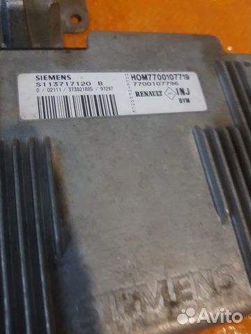 Блок управления Renault S113717120B 7700107796