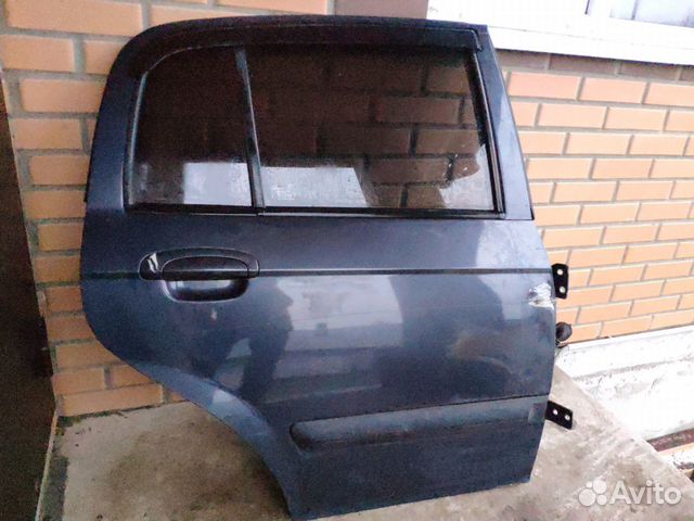 Задняя правая дверь хендай гетц темно-серый