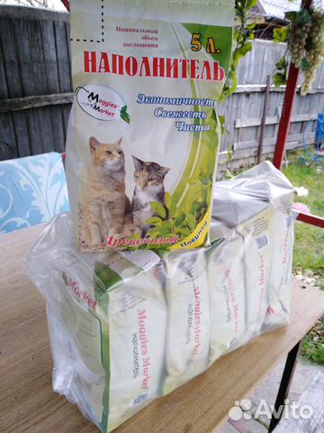 Наполнитель для кошек 5л