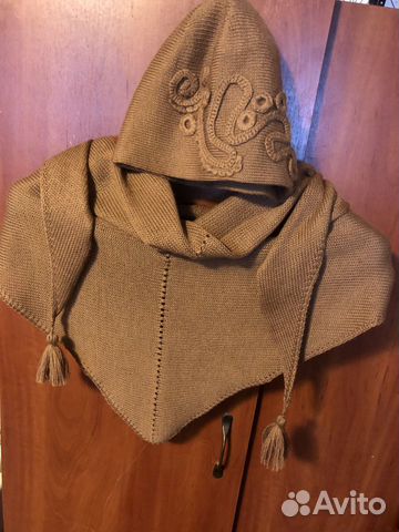 Комплект: шапочка- бини и бактус (шейный платок) Комплект: шапочка- бини и бактус (шейный платок)