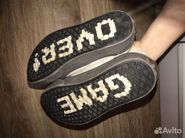 Кеды vans old school Nintendo game over Кеды vans old school Nintendo game over