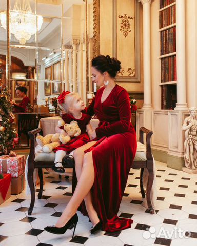 Платья комплект family look