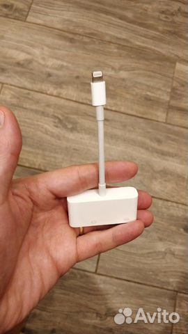 Переходник apple Lightning to VGA Adapter, MD825ZM Переходник apple Lightning to VGA Adapter, MD825ZM