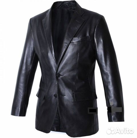 Кожаный пиджак Just Cavalli