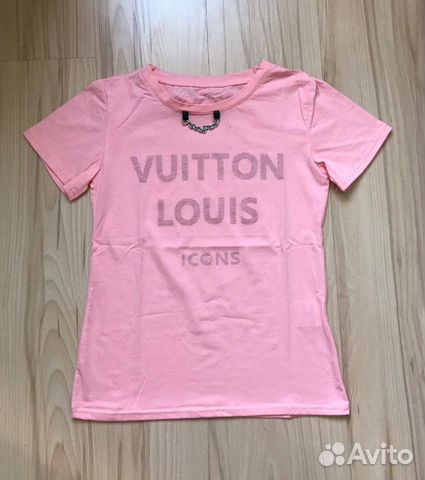 Футболка новая хлопок Louis Vuitton Футболка новая хлопок Louis Vuitton