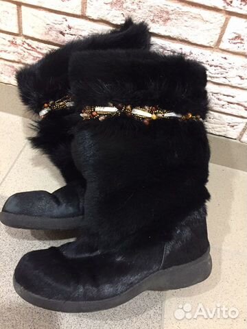 Унты натуральный мех р-р 39