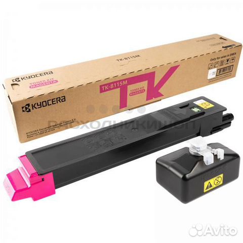 Kyocera TK-8115M тонер-картридж пурпурный 1T02P3BN Kyocera TK-8115M тонер-картридж пурпурный 1T02P3BN