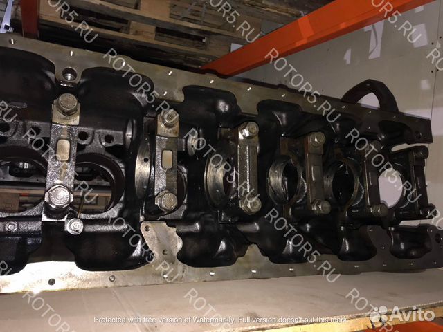 Блок двигателя D2866 LF28 MAN TGA из Европы