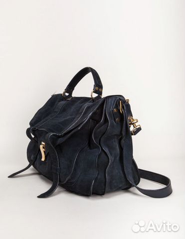Proenza Schouler Сумка из замши с плечевым ремнем Proenza Schouler Сумка из замши с плечевым ремнем