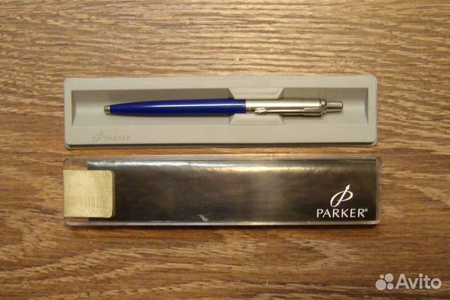 Ручка шариковая Parker Jotter Cobalt/St.Steel +доп