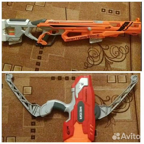 Бластеры нерф Nerf gun