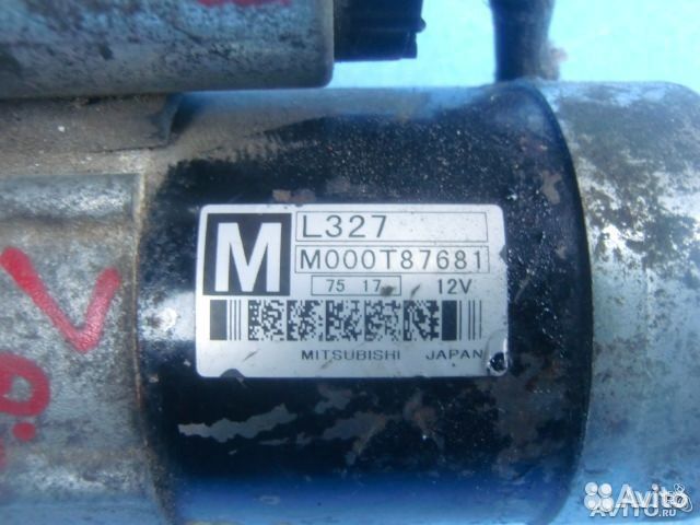 Mazda 3 (BK) 2002-2009г стартер 2.3L MPS turbo