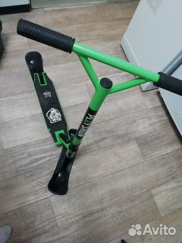 Трюковый снегокат самокат, самокат снегока или сам