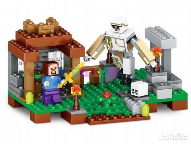 Конструктор Иссушитель Micro World Майнкрафт 256 Конструктор Иссушитель Micro World Майнкрафт 256