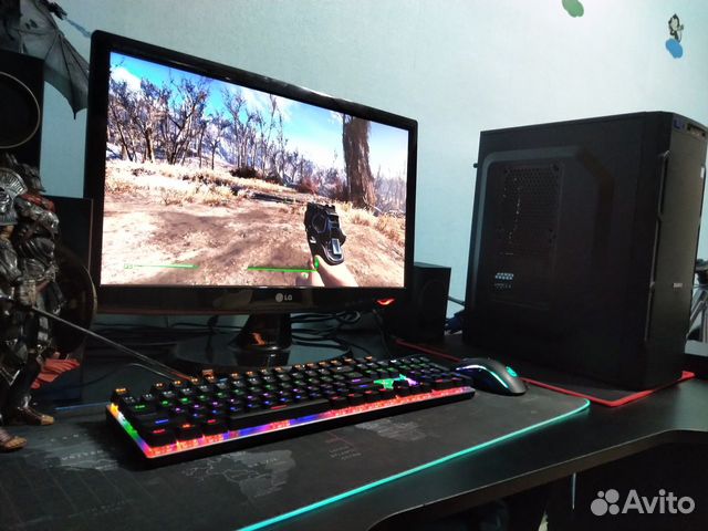 Игровой пк. i3-6100 3.8гц,8гб, GTX 960