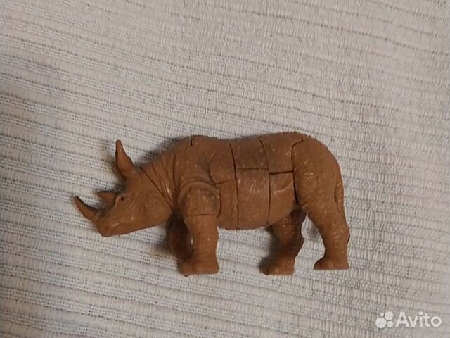 3д пазлы -носорог