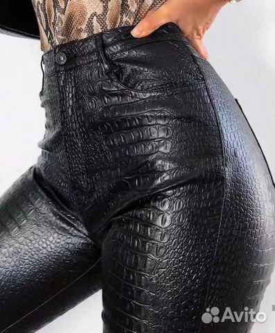 Кожаные штаны Alexander Wang Кожаные штаны Alexander Wang