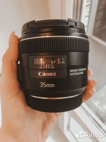 Объектив Canon EF 35mm 2.0 IS USM