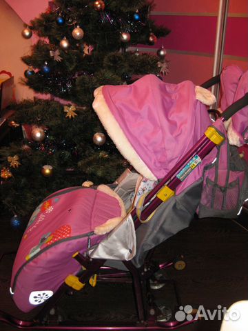 Санки-коляска Ника 7-2
