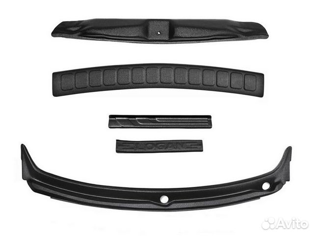 Защитный тюнинг комплект №2 Renault Logan Защитный тюнинг комплект №2 Renault Logan