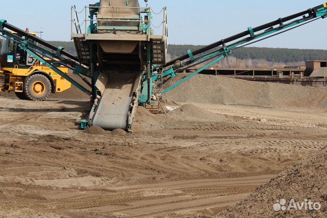 Песок обогащенный