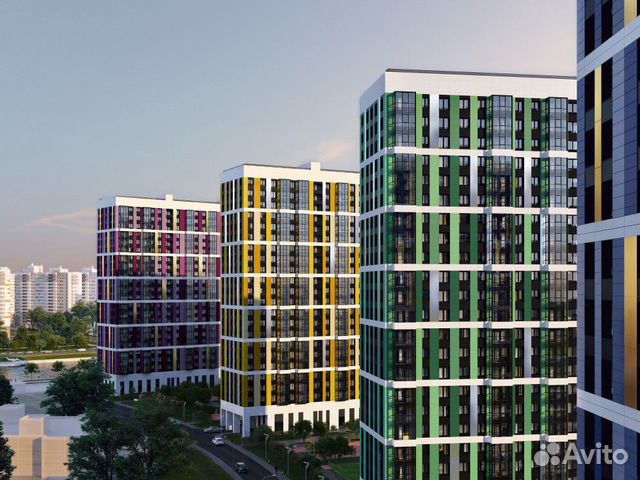 1-к квартира, 43.4 м², 17/22 эт. 1-к квартира, 43.4 м², 17/22 эт.