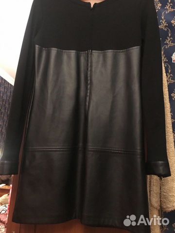 Платье кожаное Платье кожаное