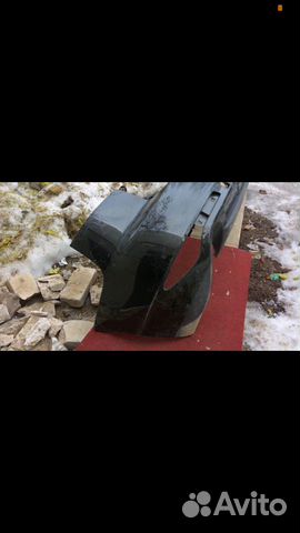 Бампер задний mazda CX-7