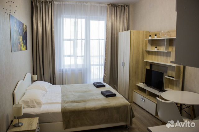 

Квартира-студия, 25 м², 1 кровать