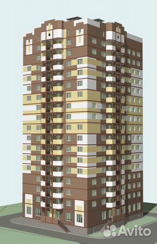 1-к квартира, 40.6 м², 5/17 эт.